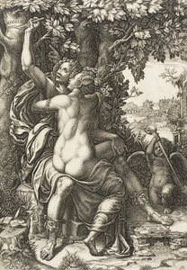 Angelica ve Medoro, c.1570 by Giorgio Ghisi