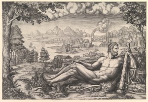 Çalışmalarından Dinlenen Herkül, 1567.