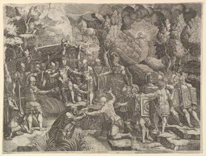 Sinon Truvalıları Aldatıyor, 1540