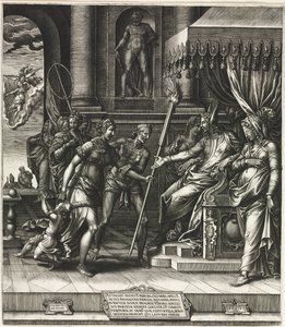 Apelles İfşası, 1560. by Giorgio Ghisi