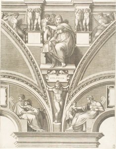 Delphic Sibyl by Giorgio Ghisi