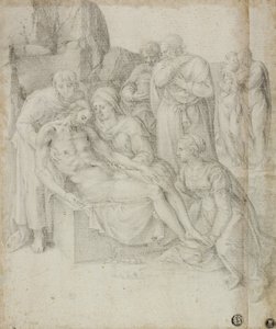 Ağıt, 1540-68 by Giorgio Giulio Clovio
