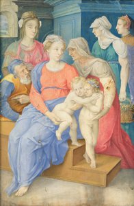 Aziz Elizabeth, Vaftizci Yahya ve Üç Soylu Kadın ile Kutsal Aile, c.1557
