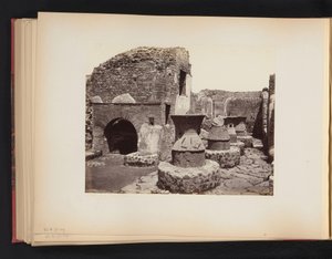 Pompeii Casa di fornai Pompei'de bir fırının harabesi (nesnedeki başlık)