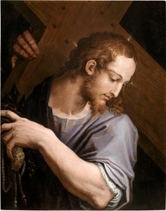 Haçı taşıyan İsa, 1553. by Giorgio Vasari