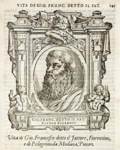 Milano, Biblioteca Braidense, Vite de piv excellent, Giorgio Vasari 1568, Giovan Francesco Penni, Il Fattore by Giorgio Vasari