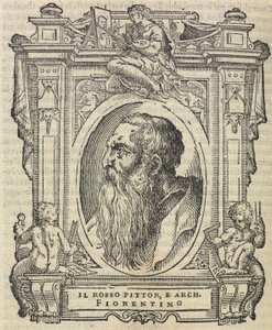 Rosso Fiorentino, "En Mükemmel Ressamların, Heykeltıraşların ve Mimarların Yaşamları"ndan, 1568 by Giorgio Vasari