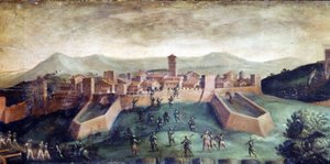 Casole, İtalya#39;nın ele geçirilmesi by Giorgio Vasari
