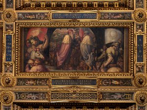 Floransa ve Fiesole Birliği by Giorgio Vasari
