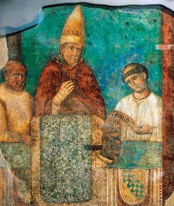 Boniface VIII Kutsal Yılı duyuruyor, Giotto