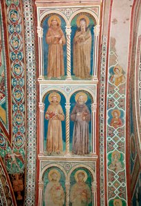 Assisi Azizleri François, Aziz Claire, Aziz Benedict ve Padua Aziz Anthony