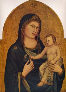 Madonna ve Çocuk, 1310-1315 by Giotto di Bondone