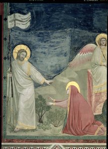 Noli me Tangere, Mesih ve Mecdelli Meryem detayı, c.1305