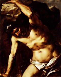 Sisifos by Giovan Battista Langetti