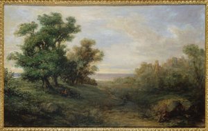 İtalya, Manzara by Giovanni Carnovali