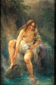 Yüzücü, Giovanni Carnovali tarafından Piccio olarak bilinir (1804-1873)