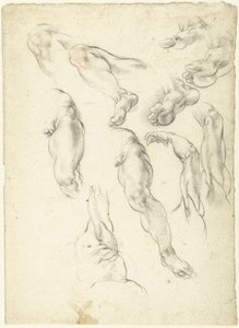 Kolları ve bacakları olan çalışma sayfası by Giovanni Alberti