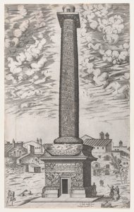 Roma ihtişamının aynası: Trajan Sütunu, 1581-86., 1581-86 by Giovanni Ambrogio Brambilla