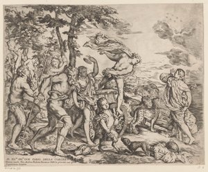 Bacchus, Ariadne ile Naxos