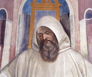Antonio Bazzi dit il Sodoma (1477 - 1549) tarafından Benediktin Tarikatı