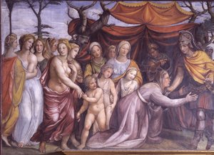 Sala delle Nozze di Alessandro e Rossana Büyük İskender