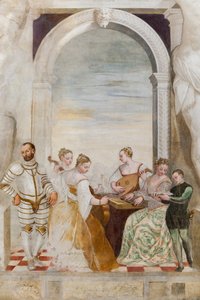 Konser, Ana Salon, c.1570 (fresk)