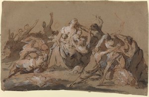 Masumların Katliamı by Giovanni Antonio Pellegrini