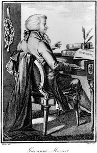 Wolfgang Amadeus Mozart, Avusturyalı besteci, c1784-1827