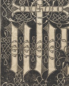Recammi örneği, sayfa 17 recto, 1530. by Giovanni Antonio Tagliente
