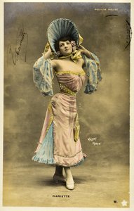 Kartpostal: Moulin Rouge - Mariette