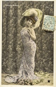 Kartpostal: Carmen Gilbert