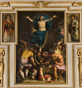 Our Lady of the People Şapeli, İkinci açıklık güney tarafı, Giovan Battista Trotti, Malosso, Diriliş 1594 by Giovanni Battista Trotti