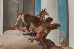 Palazzina (Küçük Bina), giriş holü: "Iphigenia