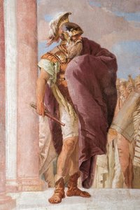 Agamemnon'un Detayı, Minerva'nın Akhilleus'u Agamemnon'u Öldürmekten Alıkoymasından, Palazzina'daki İlyada Odasından