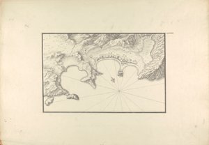 Limanındaki Halikarnas Topografik Haritası