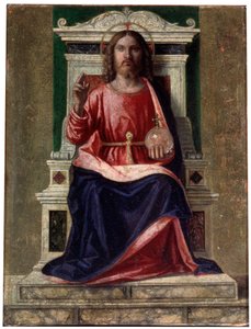 Enthroned Christ, Dünyanın Kurtarıcısı, c1505.