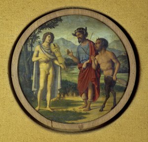 Apollo (lirli) ve Marsyas
