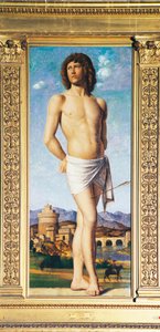 Aziz Sebastian, c.1502 (panelde yağ)