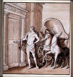 Apollon ve Arabası by Giovanni Battista Cipriani