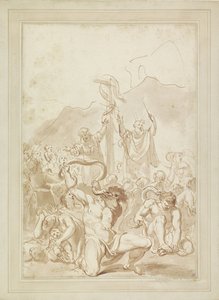 Brazen Yılanın Hayranlığı by Giovanni Battista Cipriani