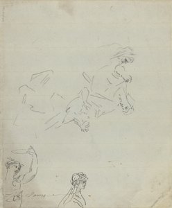 Şekil Çalışmaları [verso] by Giovanni Battista Cipriani