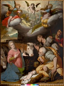 Çobanların Tapınması, 1592-95 by Giovanni Battista Crespi
