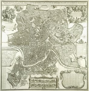 Roma Şehir Planı, 1730