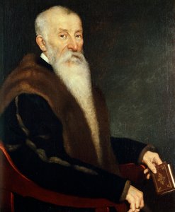 Gerolamo Agosti'nin Portresi, Giovanni Battista Moroni (yaklaşık 1525-1578) by Giovanni Battista Moroni