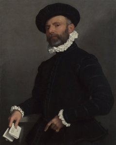 LAVvocato Harfi Tutan Bir Adamın Portresi, c. 1570 by Giovanni Battista Moroni
