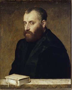 Bir Bilim Adamının Portresi (tuval üzerine yağlı boya by Giovanni Battista Moroni