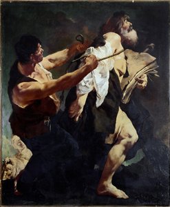 Aziz James Şehit Trenidir (tuval üzerine yağlı boya by Giovanni Battista Piazzetta