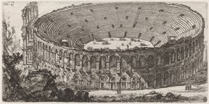 Verona amfi tiyatro by Giovanni Battista Piranesi