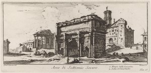 Septimius Severus Kemeri by Giovanni Battista Piranesi