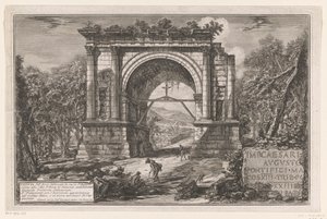 Boog van Augustus te Aosta Piedmont